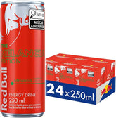 Pack de 24 Latas Red Bull Energético Energy Drink Melancia 250 Ml
