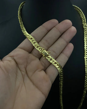 CORRENTE GRUMET LAMINADA 7MM