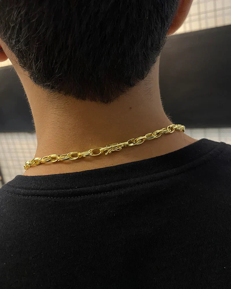 CORRENTE TIJOLINHO DUPLA 6MM